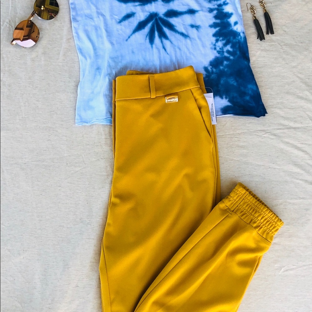 Calvin Klein Mustard Pants